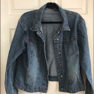 Chico denim jean jacket size 3